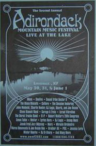 Adirondack Mountain Music Festival 2003 B Getz On Jambase The Upful Life